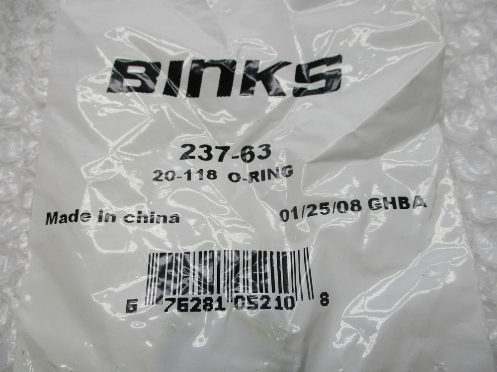 BINKS 237-63 20-118 O-RING NSMP
