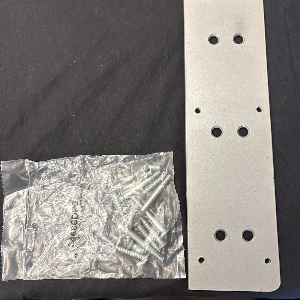 LCN - 4020 - 18 Clear Finish Drop Plate / NOS