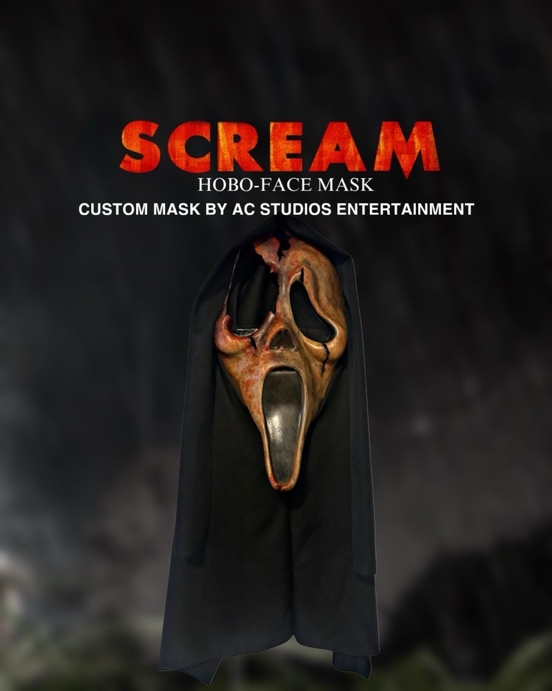SCREAM: Hobo-Face (Custom) Mask (2026)