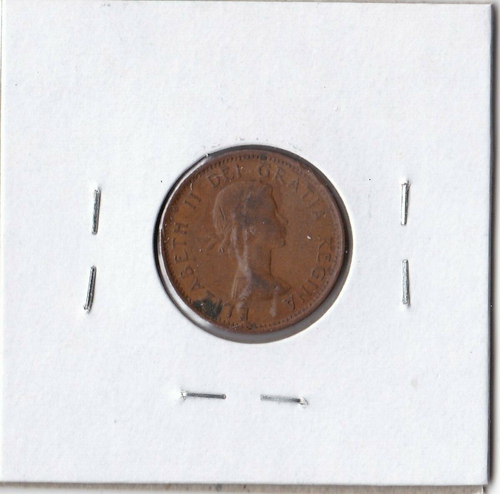 1957 Canadian Cent L2