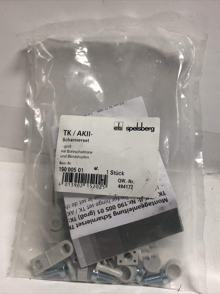 Spelsberg 19000501 AK ASS-groß AK Outer Hinge Set