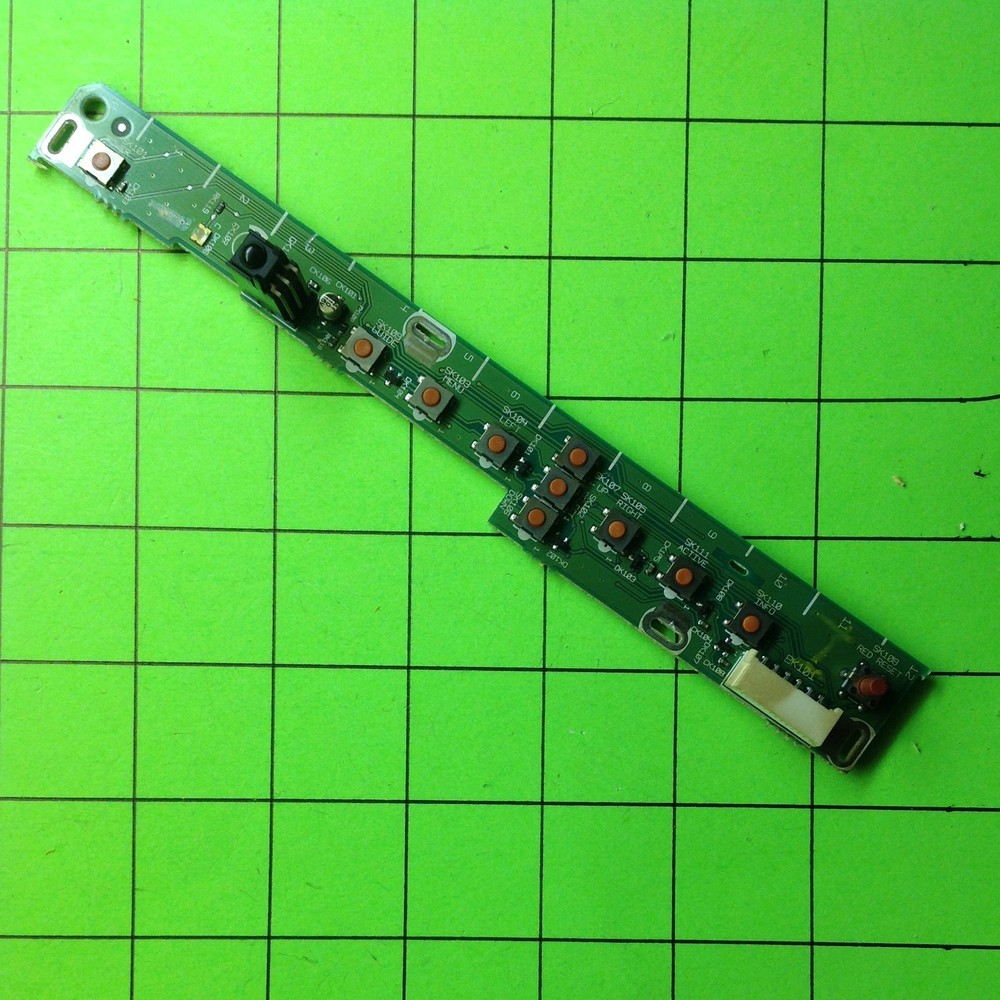 Directv D10 Cable Box Key Button Board