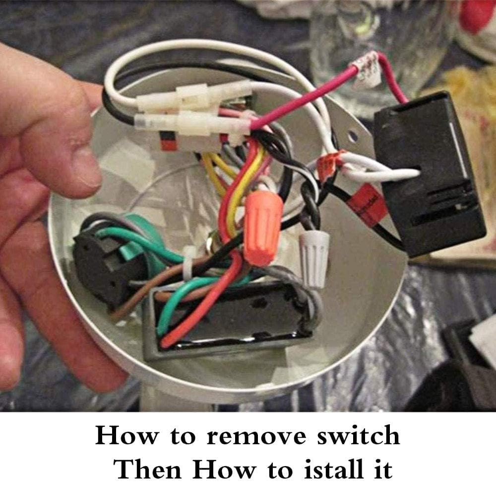 Zing Ear ZE-268S6 Ceiling Fan Pull Chain Switch 3-Speed 4-Wire Bronze