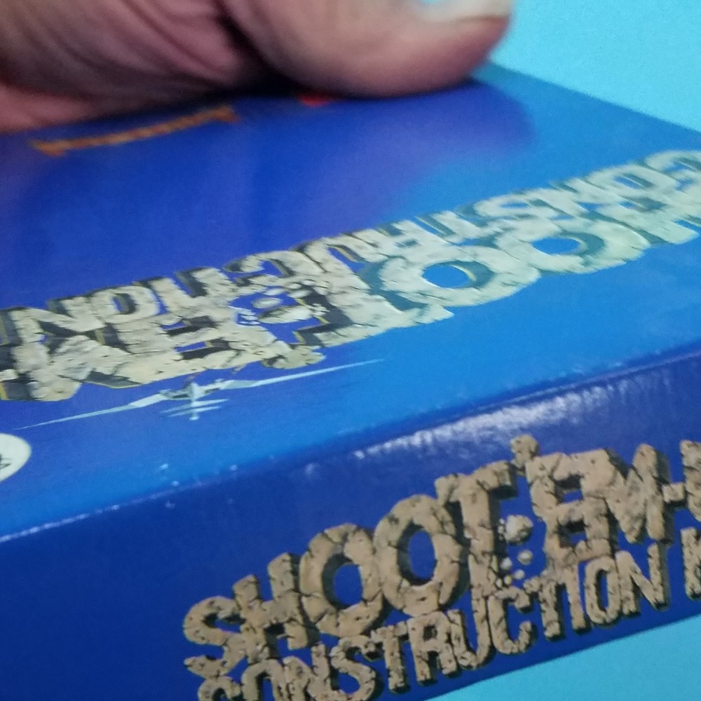 Shoot Em Up Construction Kit Box & Manual for Commodore Amiga Computer, 2 Disks