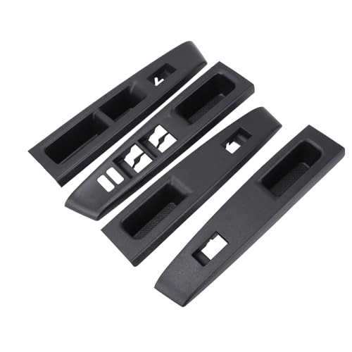 4PCS Front Armrest Upper Panel Cover Trim for Vitz 2010-2014 Right Hand Drive