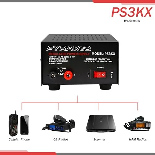 Universal Compact Bench - 2.5 Amp Linear Regulated Home Lab Power Supply