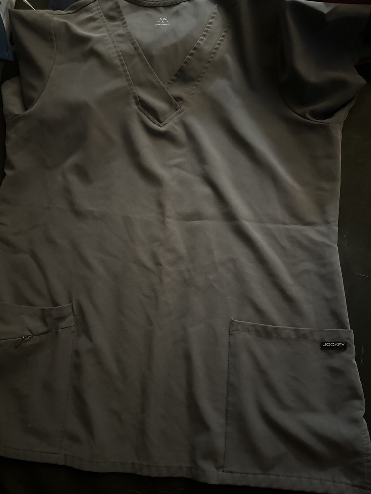 Large/ Xl Gray Scrub Set
