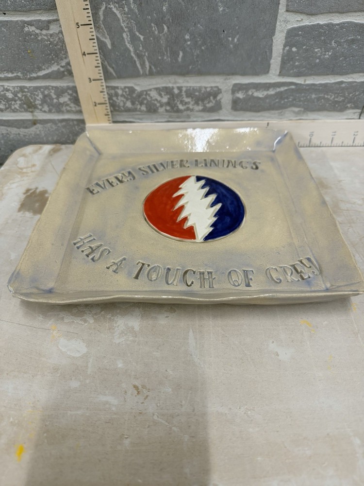 Ceramic Grateful Dead Platter