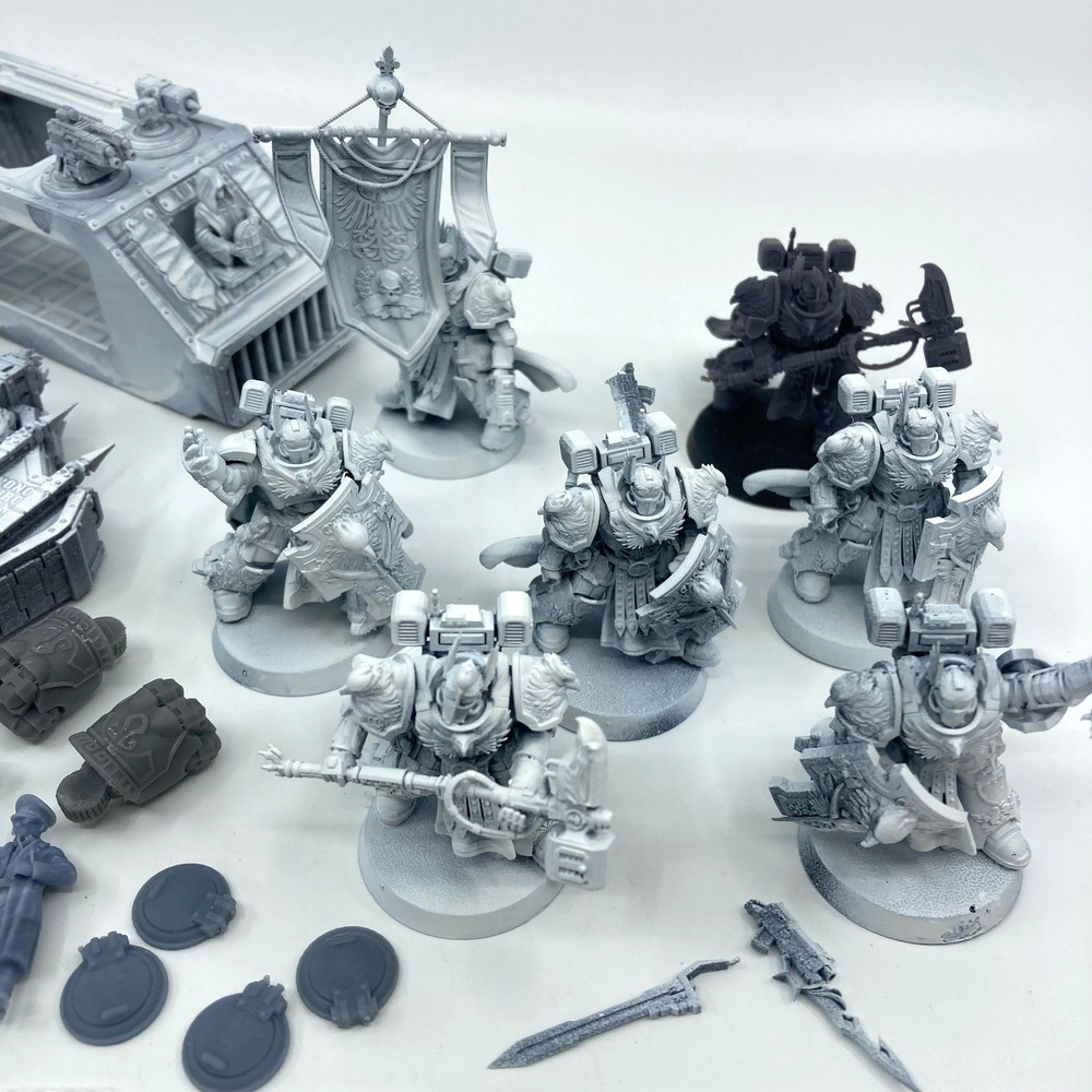 Future Soldiers & Tank - 3d Printed Miniatures - Unbranded BOX351