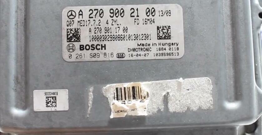 Mercedes Benz Engine Computer ECU ECM MED17.7 Programming / Cloning Service