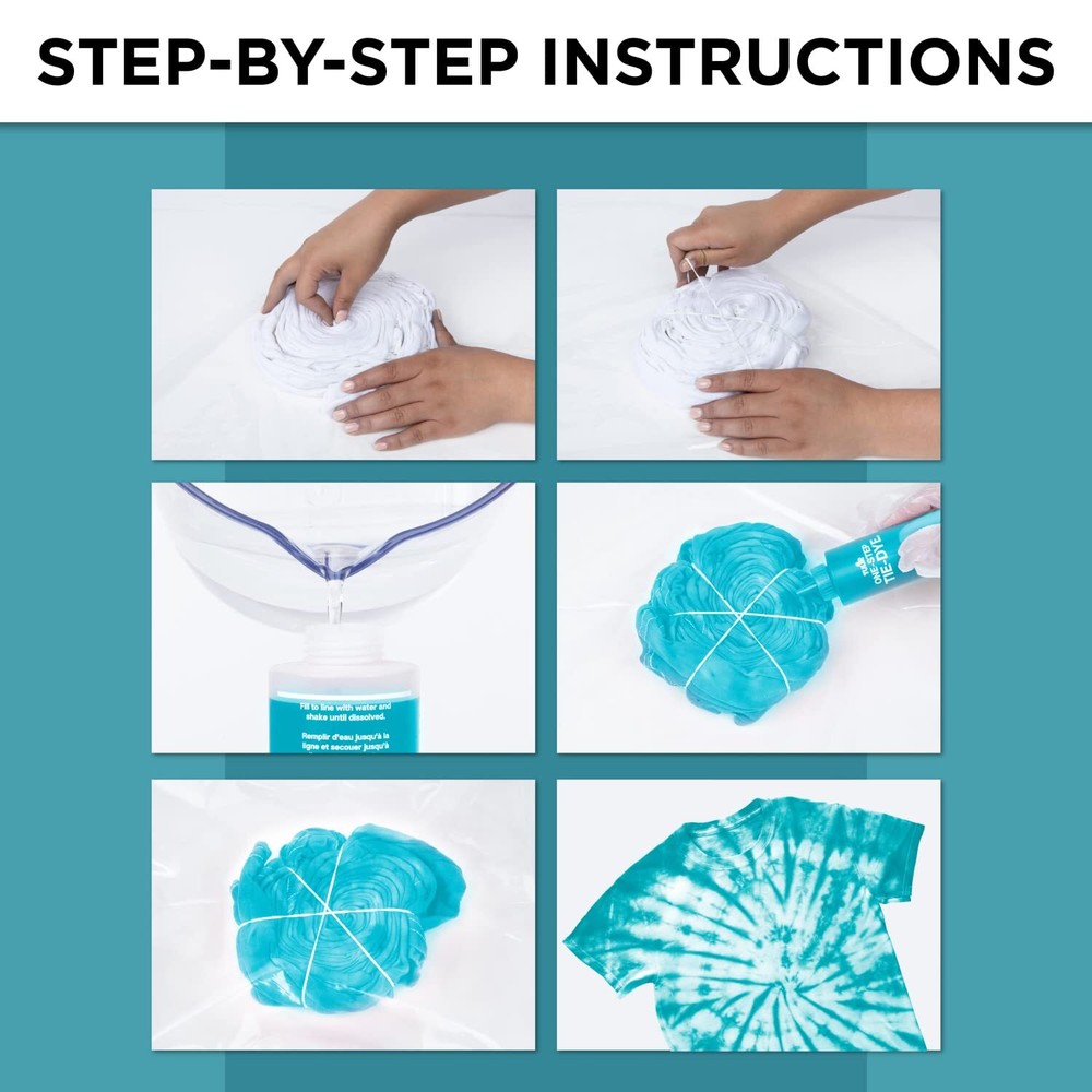 Tulip One-Step Tie Dye Kit Mini Neon 2-Pack