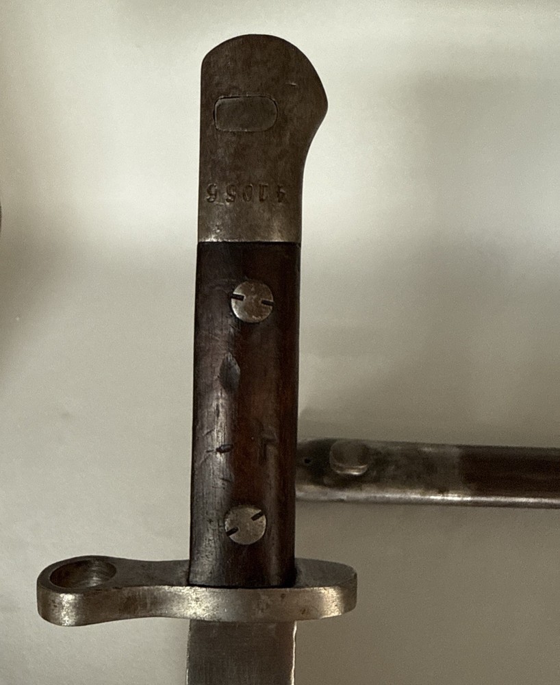 bayonet and scabbard