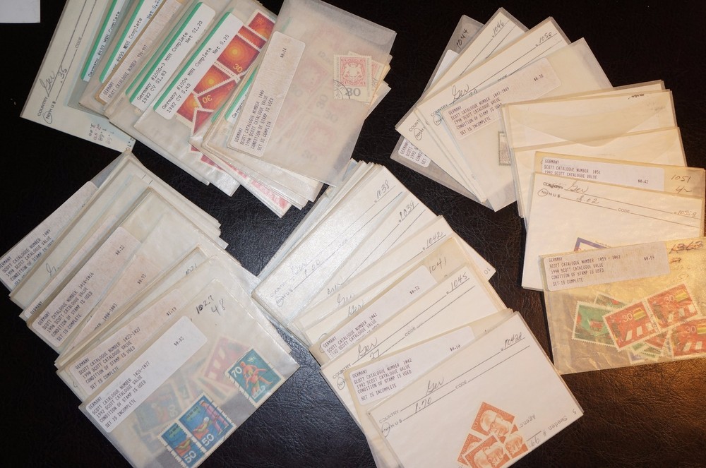 A Small Collection of Germany Stamps