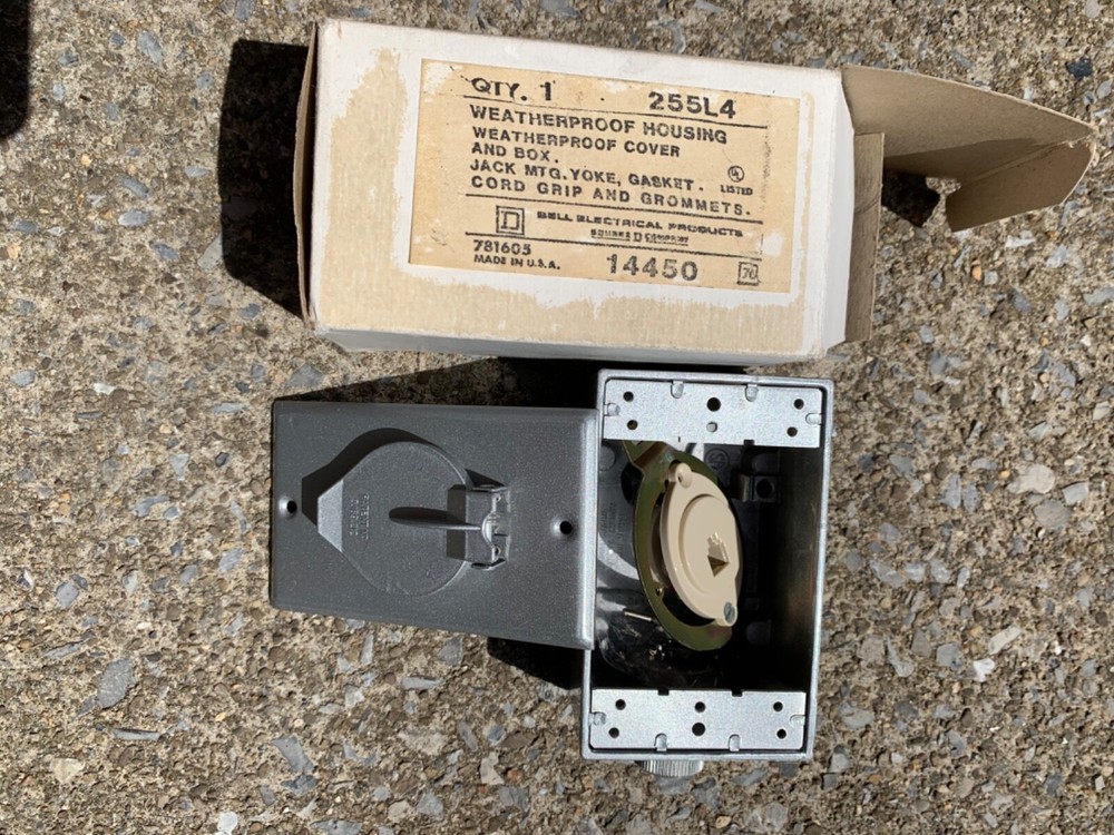 Phone Jack Weatherproof Housing Cover