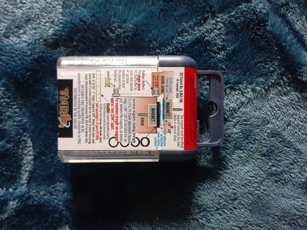 Precision Lock PLS-24 PRO Concealed Magnetic Catch, Silver - New