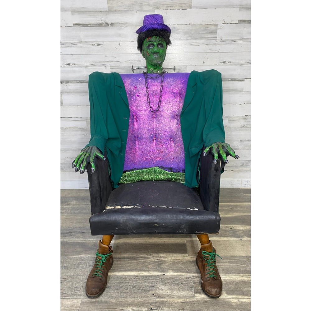Custom Frankenstein Gothic Zombie Chair