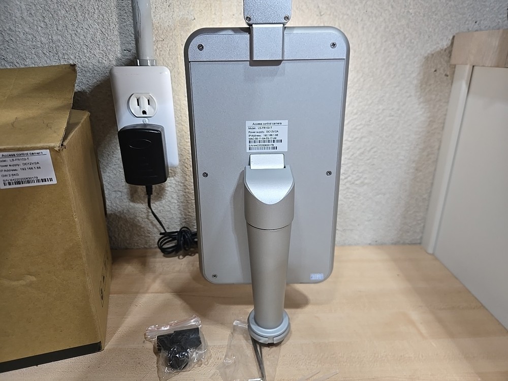 Face Facial Recognition Access Control Terminal Temperature Kiosk Scanner Stand