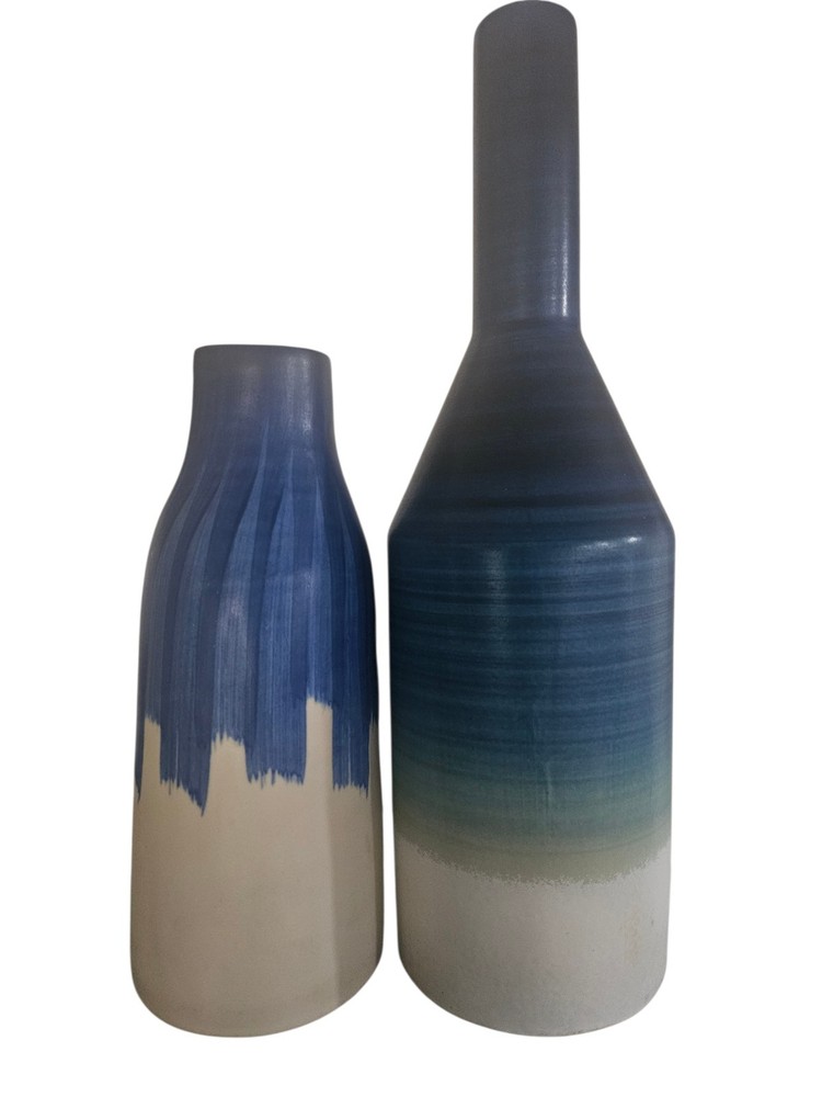 the vases are decorative and very beautiful