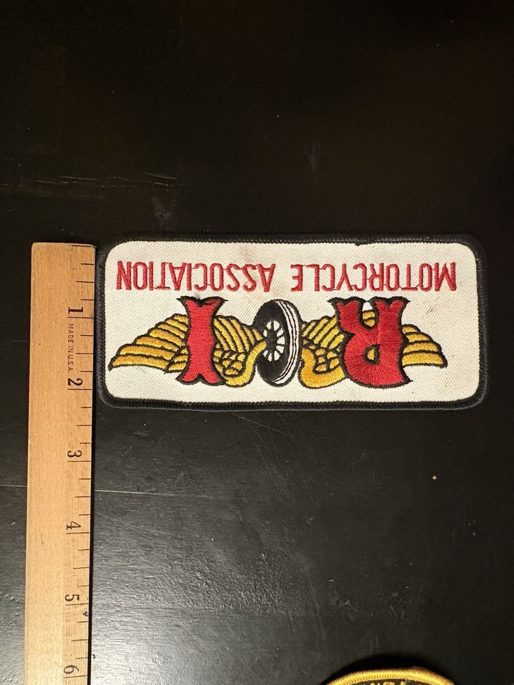 Motorcycle Association Patch