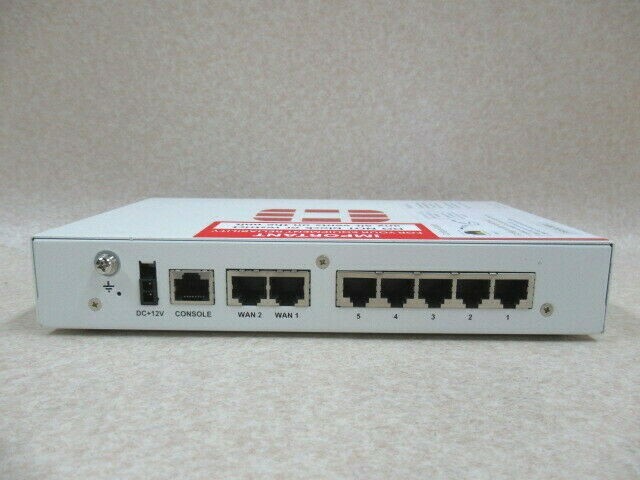 Fortinet Fortigate-50E FG-50E Network Security Firewall Initialized Power Cable