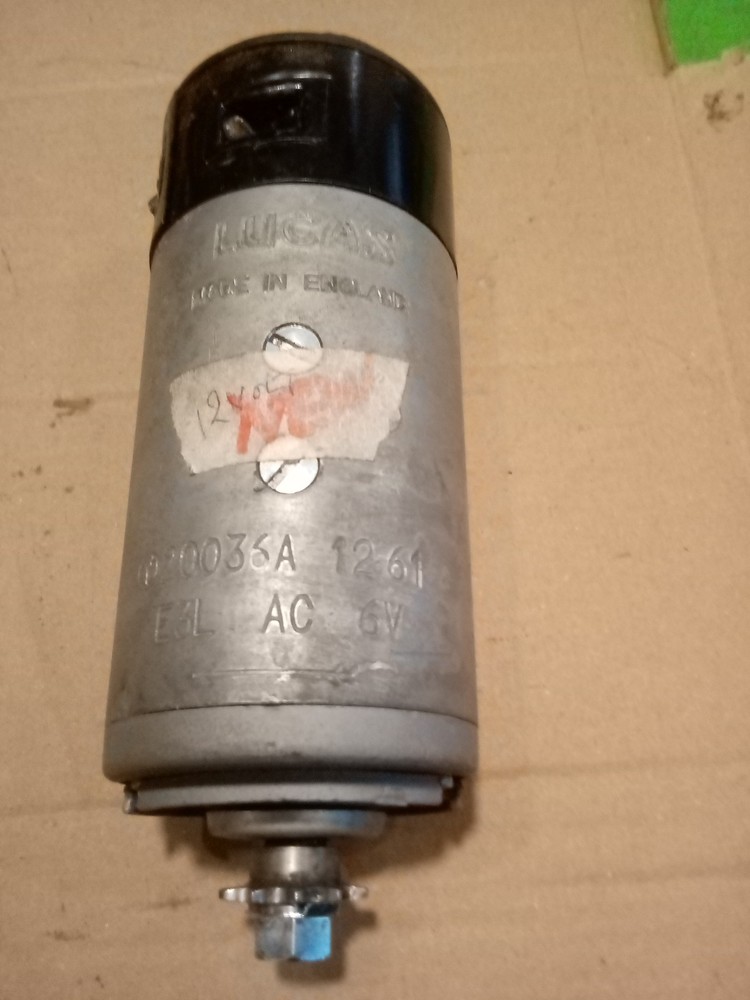 Lucas E3L AC 12 volt Dynamo bsa A10 A7 C 11 anticlockwise BSA A10 A7 C11