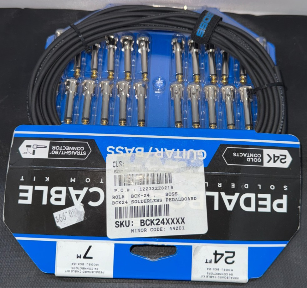 Boss Pedalboard Cable Kit BCK-24