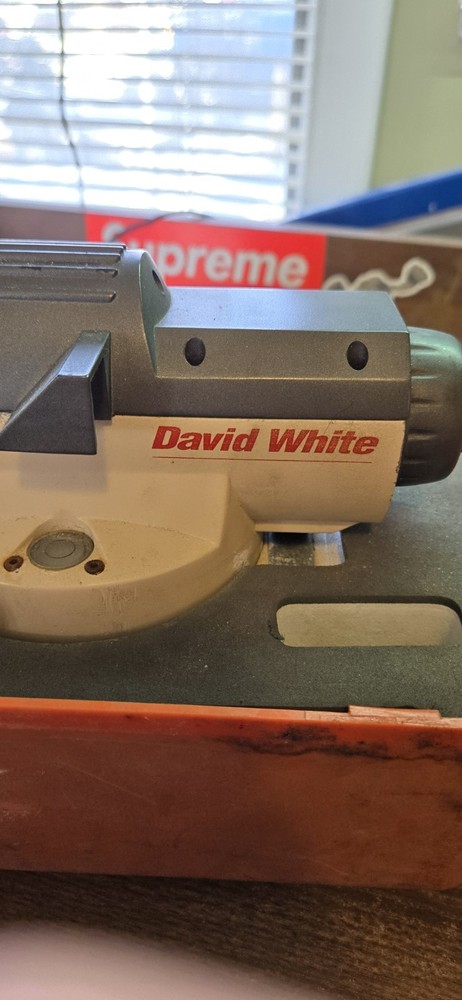 DAVID WHITE AL8-26 SURVEYING TOOL Power Automatic Optical Transit Level in Case