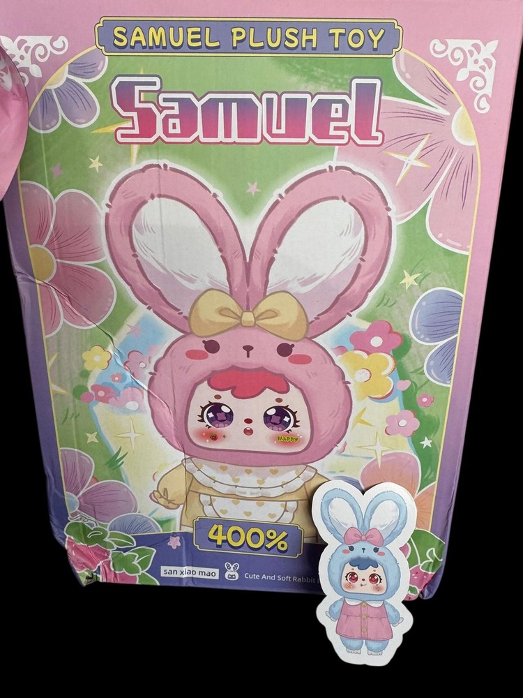 Samuel Plush Toy 400% V4 - Blue Rabbit