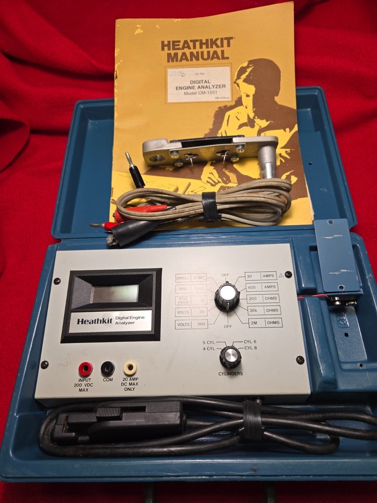 Heathkit Portable Digital Engine Analyzer CM-1551