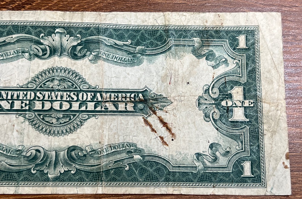 1923 $1 One Dollar Large Silver Certificate Note Bill
