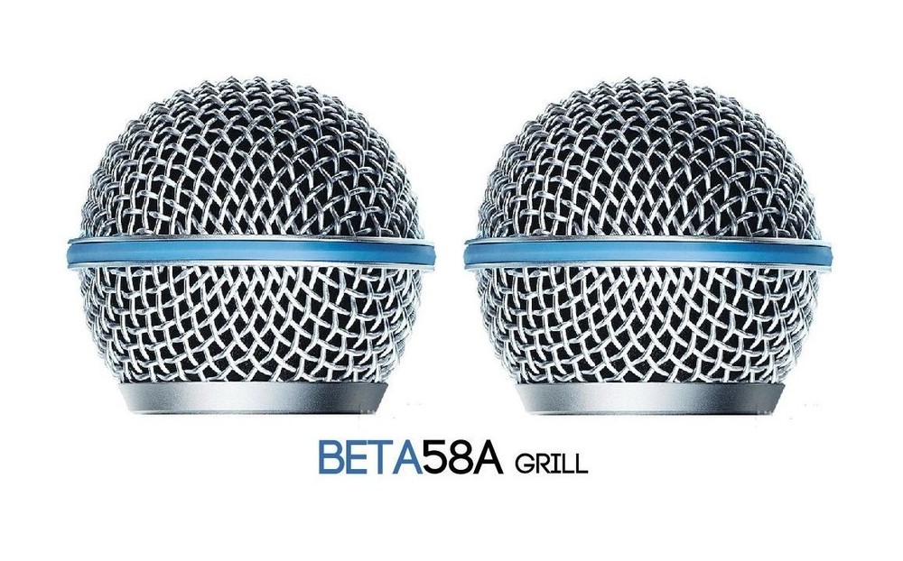 2 PACK Ball Head Mesh, Microphone Grille Replacement for microphone