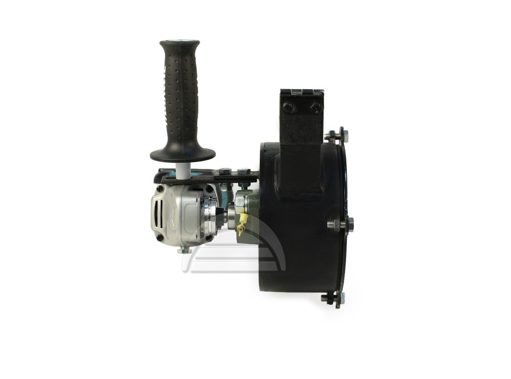 Portable Rock Crusher Mobile Sampling Pulverizer Powered by Angle Grinder