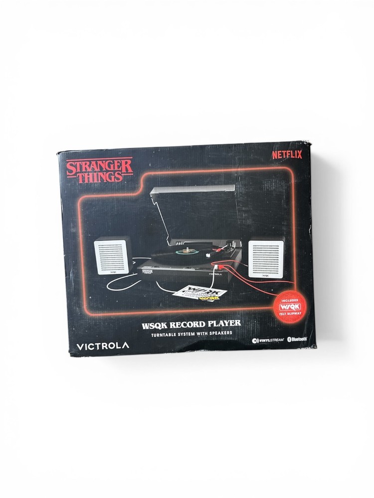 Stranger Things WSQK Record Player