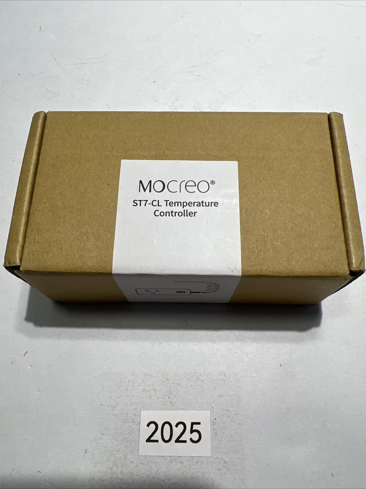 Mocreo ST7-CL Temperature Controller Reptile Thermostat Outlet, Bluetooth/ Alarm