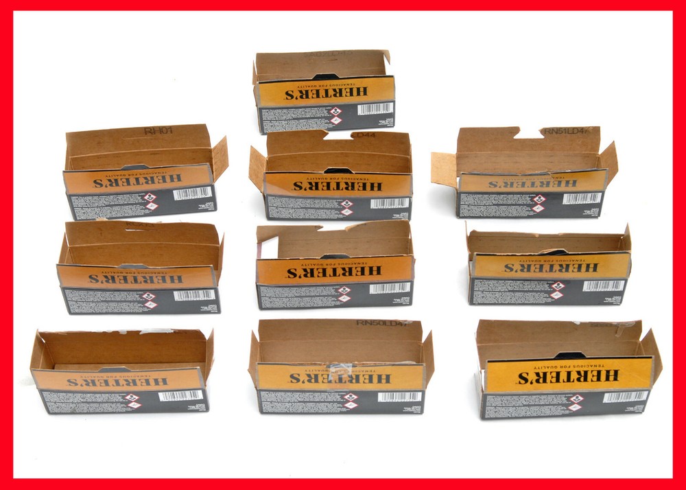 10 - Empty 100 Round 9mm Bulk Ammo Boxes - EMPTY