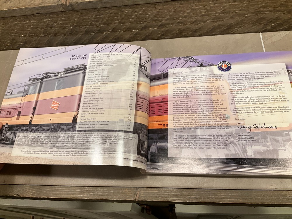 Lionel 2007 Train Catalog Volume 1