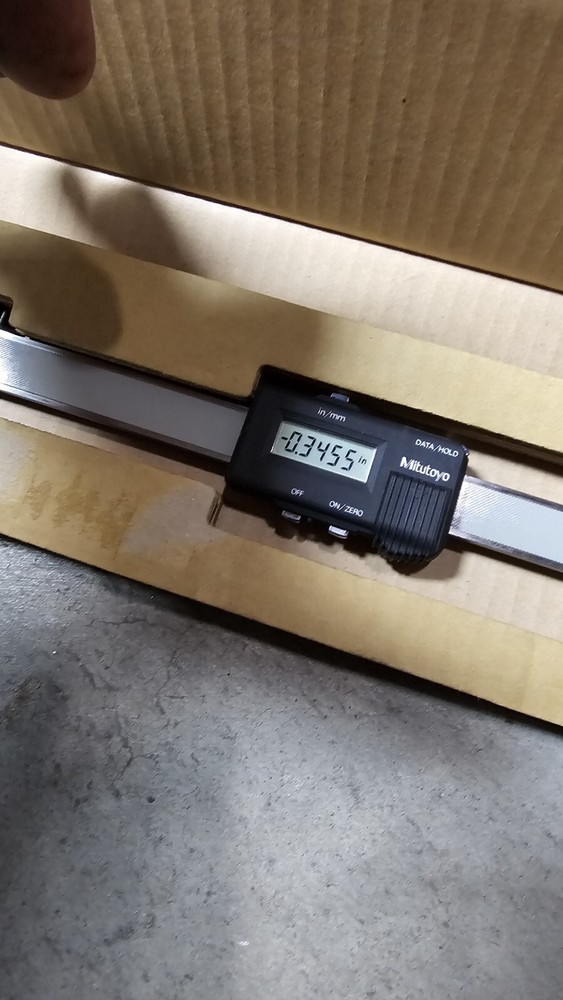 Mitutoyo 572 Horizontal Digimatic Scale 8in
