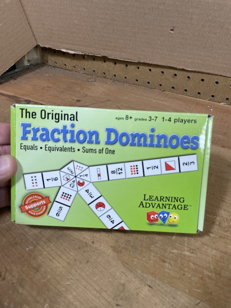 The Original Fraction Dominoes Learning Advantage