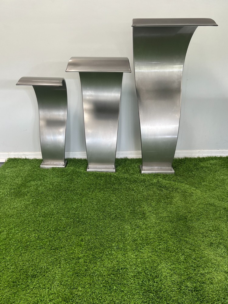 WATERFALL HIGH TECH MEDIUM STAINLESS STEEL