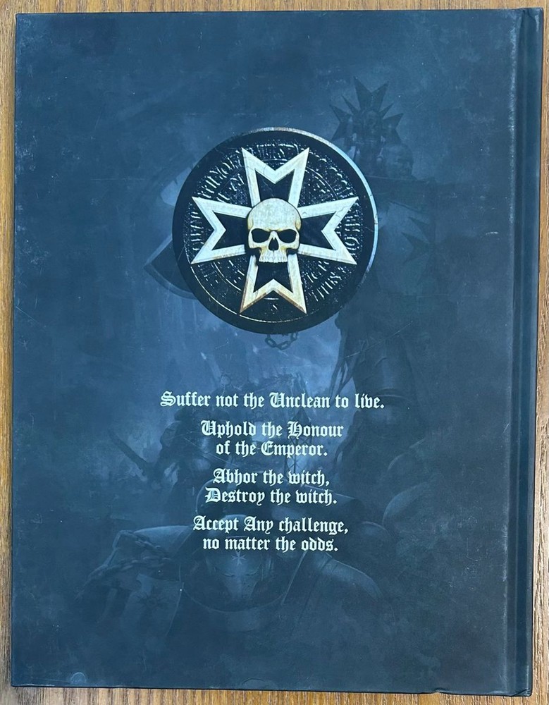2021 Warhammer 40k Codex Supplement: Black Templars. Brand New!
