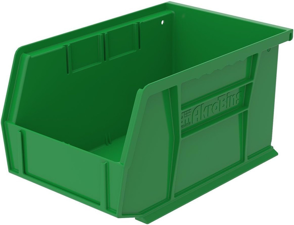 30237 Akrobins Plastic Storage Bins, Space-Saving Stackable Bins for Garage, Pan