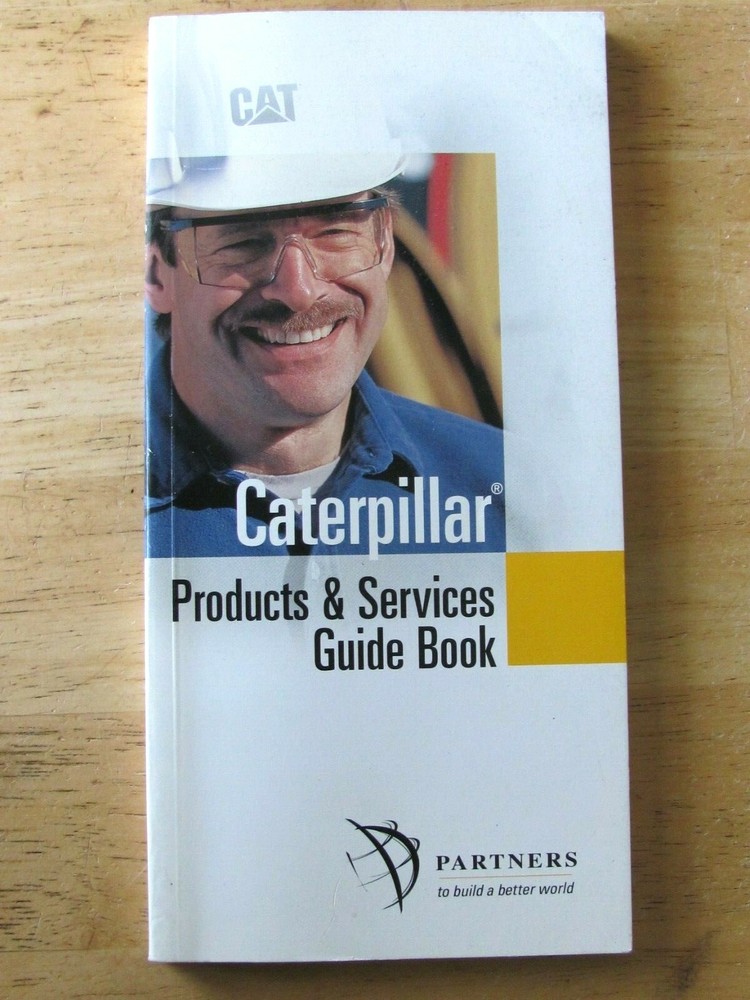 2002 CATERPILLAR ADVERTISING PRODUCTS & SERVICES GUIDE BOOK