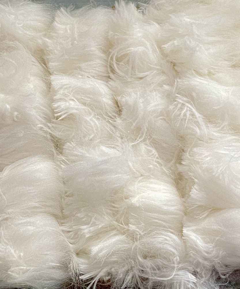 white angora fiber