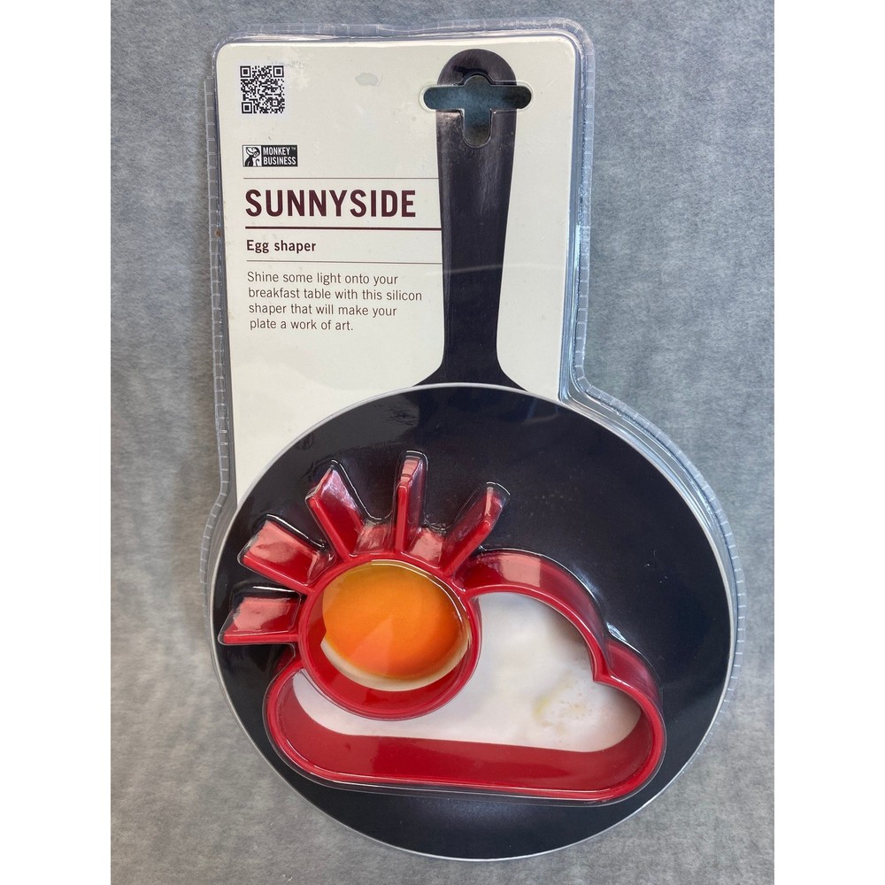 Monkey Business SunnySide Egg Shaper Silicone Kitchen Breakfast Cooking Tool