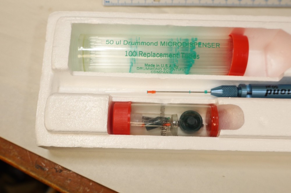 DRUMMOND 50uL Microdispenser Fixed Volume Single Channel Pipet