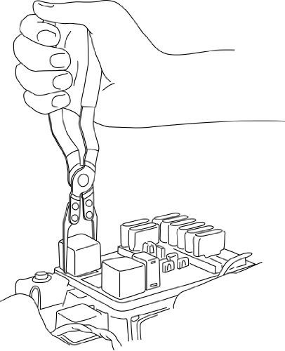 46950 Relay Puller Pliers