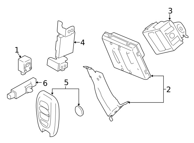 Genuine Subaru Keyless Entry Transmitter 88835FL03C