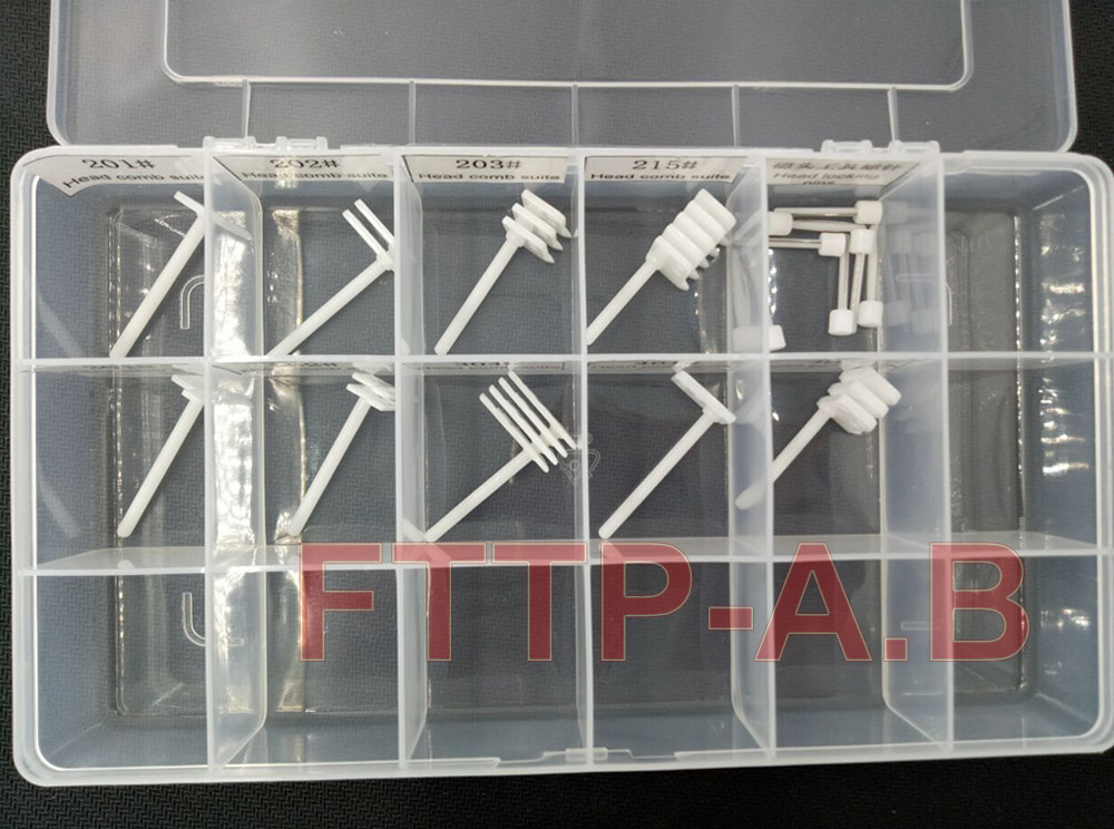 17 Pcs 2.5/3.5" Hard drive outer parking area Magnetic head Replace combs
