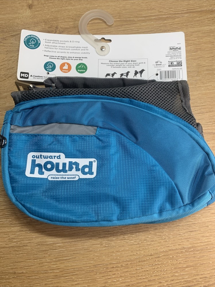 Outward Hound Doggie Daypack Backpack Saddle Bags Medium