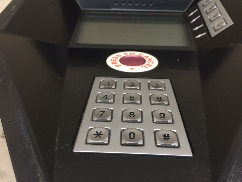 VenTek Automated Fee Machine Keyboard Screen Display MGR INC K3350NS 6